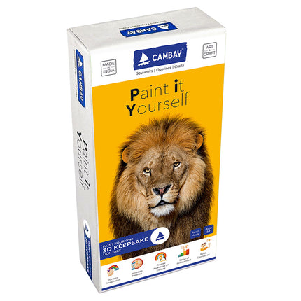 3D Lion Face Paint it Yourself Kit