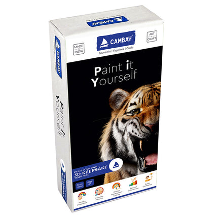 3D Tiger Face Paint it Yourself Kit