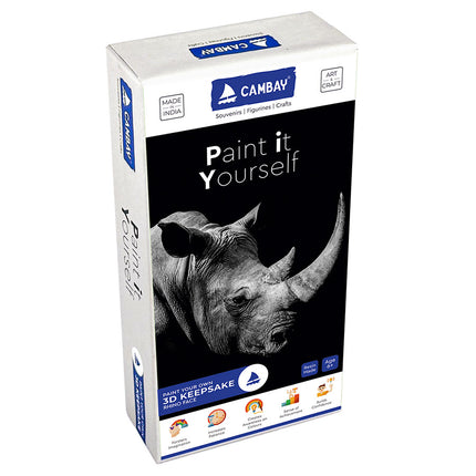 3D Rhino Face Paint it Yourself Kit