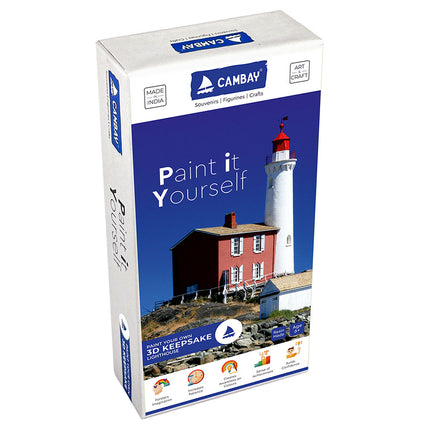 3D Light House Paint it Yourself Kit