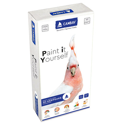 3D Cockatoo Paint it Yourself Kit