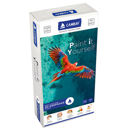 3D Macaw Paint it Yourself Kit